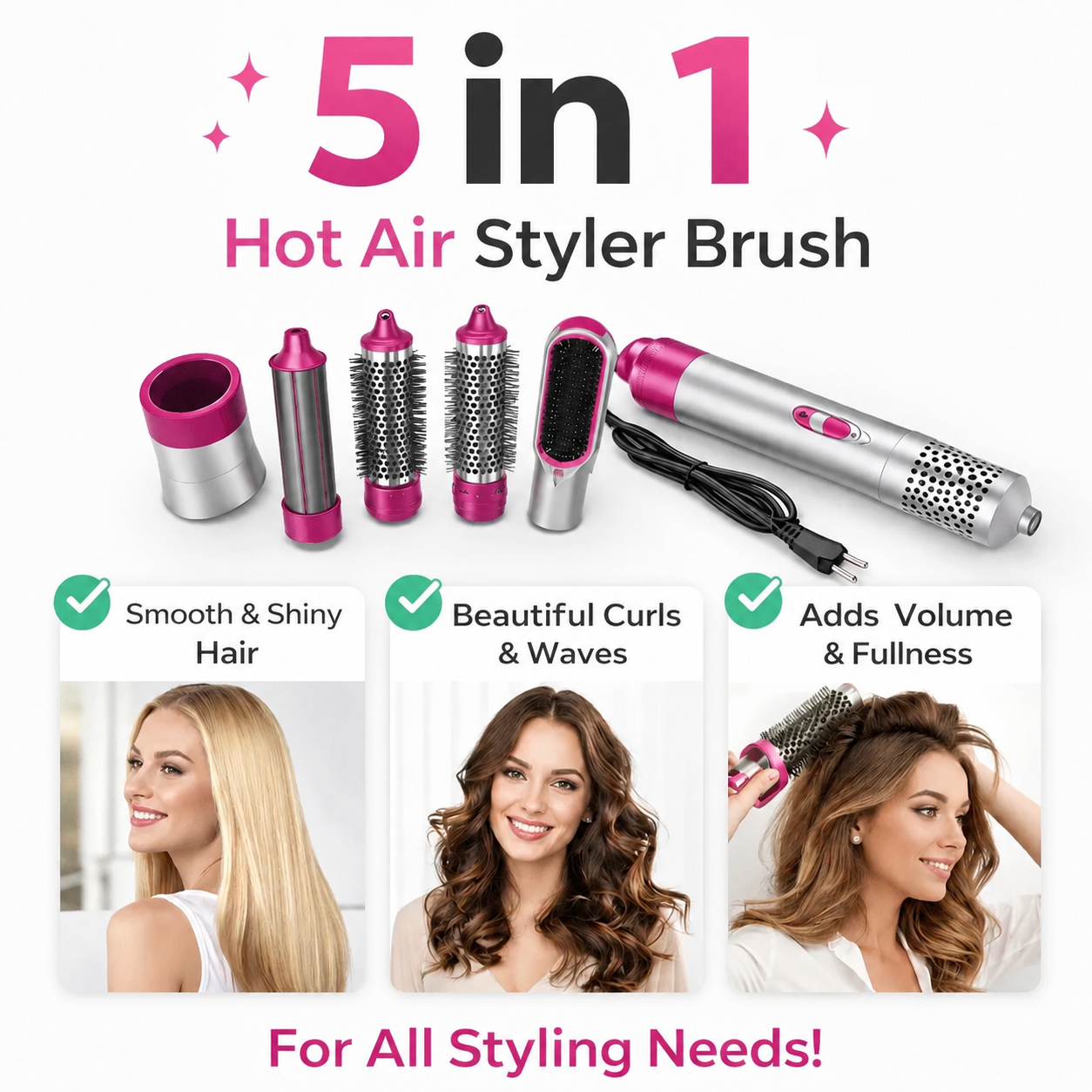 5-in-1 Hot Air Styling Brush